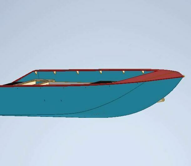 Проект лодки АКЛ 430 из  ПНД