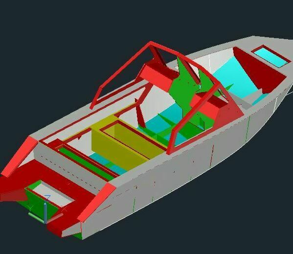 Проект консольной лодки  ПНД 