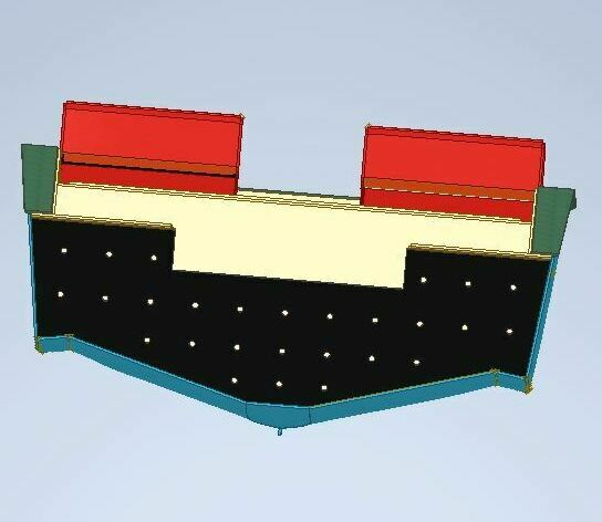 Проект лодки из  ПНД Север 520