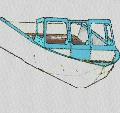 Проект лодки ПНД Салют 480